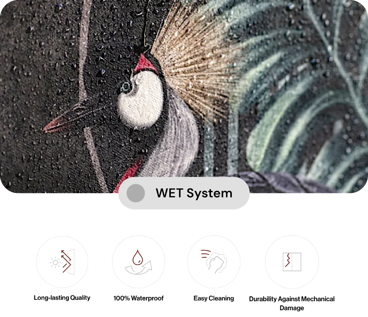 WET System technology wallpaper